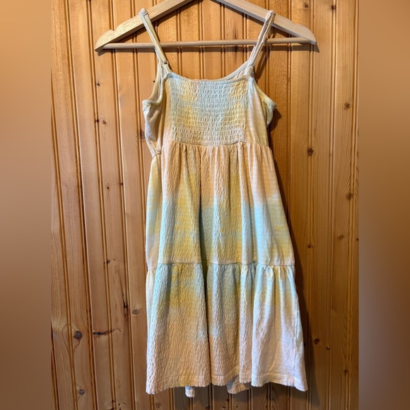 Girls Roxy Pastel Tie-Dye Tank Dress - Picture 4 of 4